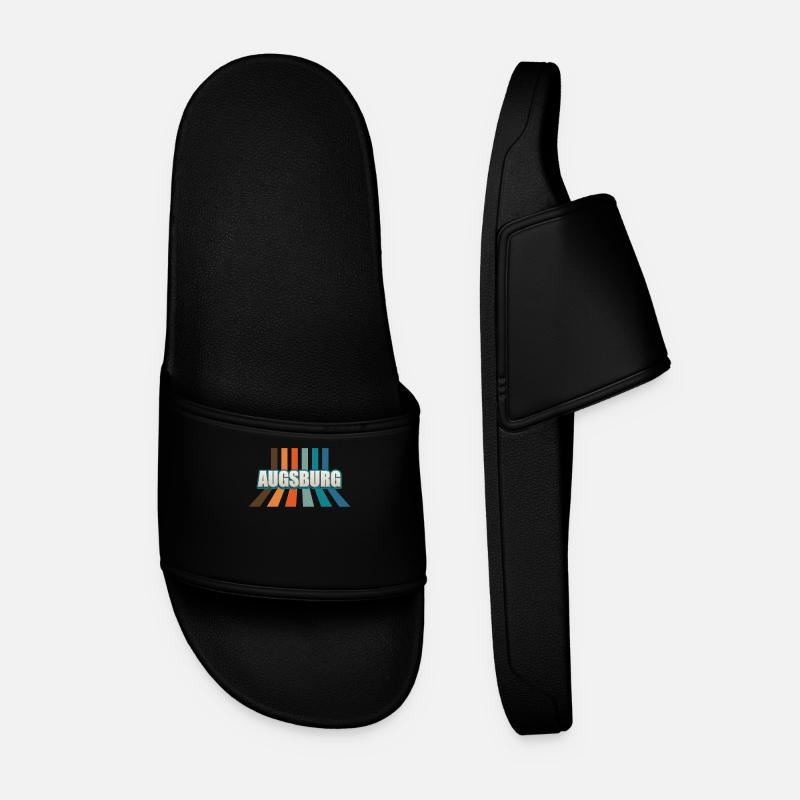 Augsburgerin Augsburger Augsburg - Men’s Pool Sliders - black