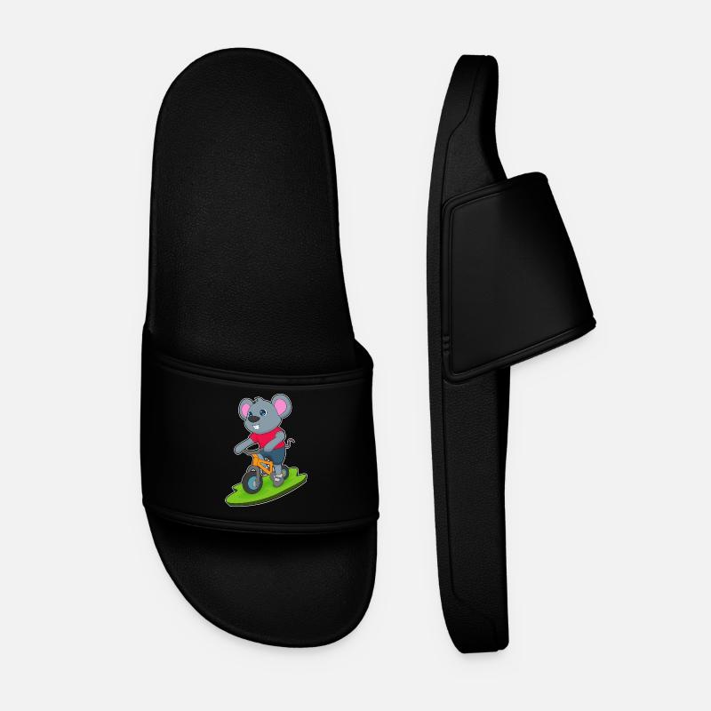 Mouse Bike - Men’s Pool Sliders - black