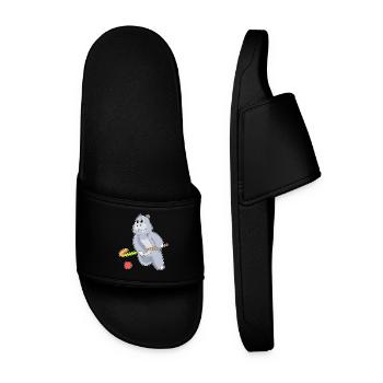 Hippopotamus Hockey sur gazon Stick - Claquettes Homme - noir - Devant