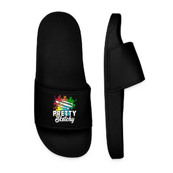 Artist - Men’s Pool Sliders - black - Front