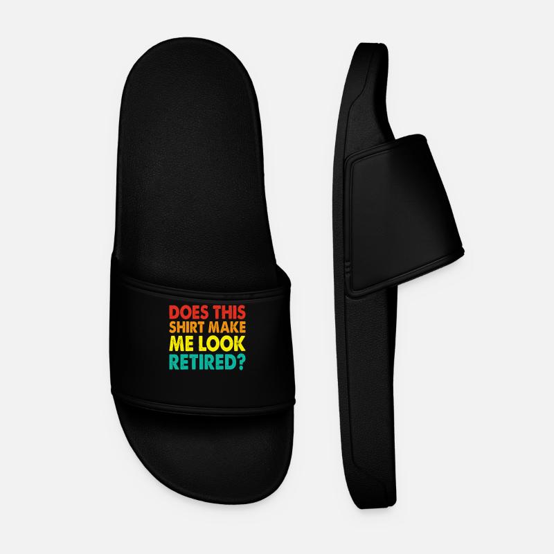 Pensioner pension - Men’s Pool Sliders - black