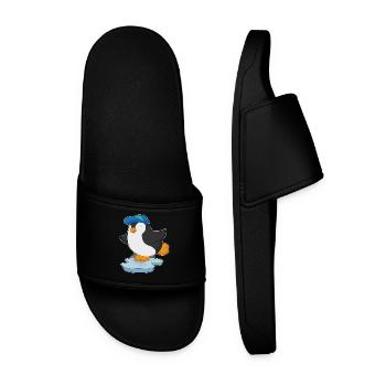 École de casquette d’élève pingouin - Claquettes Homme - noir - Devant