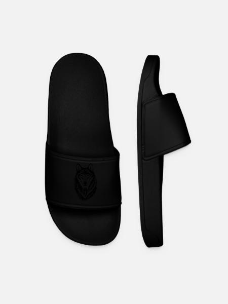 Wolf - Men’s Pool Sliders - black