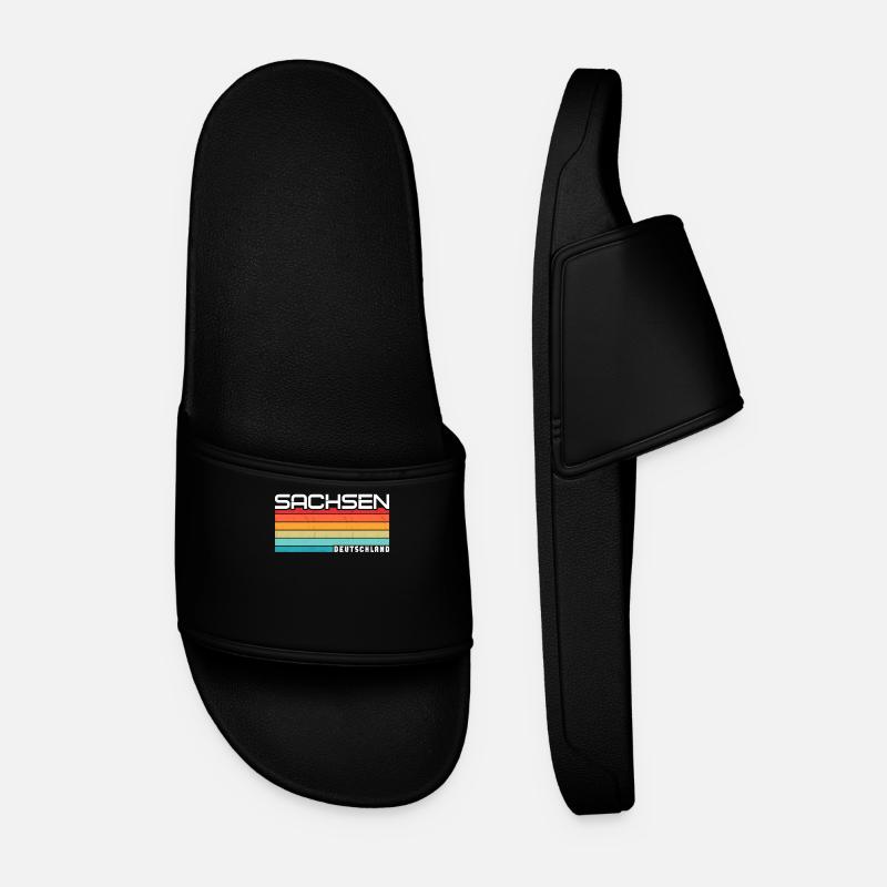 Saxon Saxon Saxony - Men’s Pool Sliders - black
