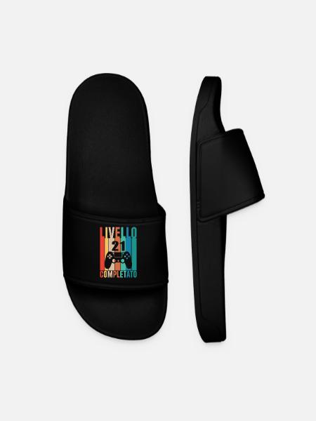Unlocked Level 21 - Men’s Pool Sliders - black