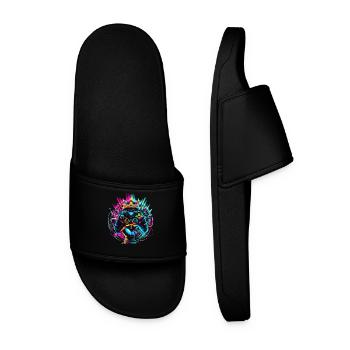 Elite Gaming Hero Controller & Crown - Men’s Pool Sliders - black - Front