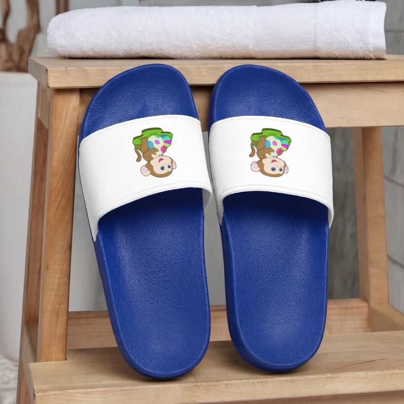 Monkey Easter Easter Eggs Men’s Pool Sliders