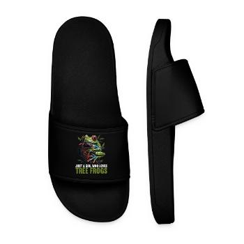 Tree Frog Baumfrösche Baumfrosch - Men’s Pool Sliders - black - Front