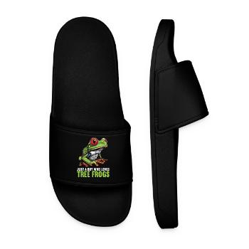 Tree Frog Baumfrösche Baumfrosch - Men’s Pool Sliders - black - Front