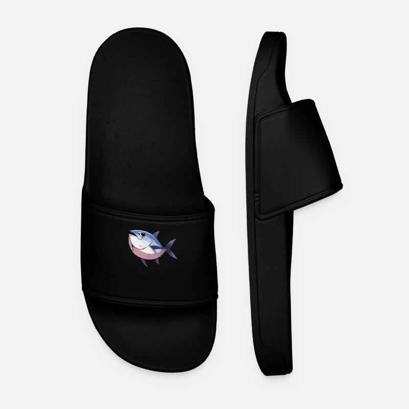 Thon Thunfische Thunfisch - Claquettes Homme - noir