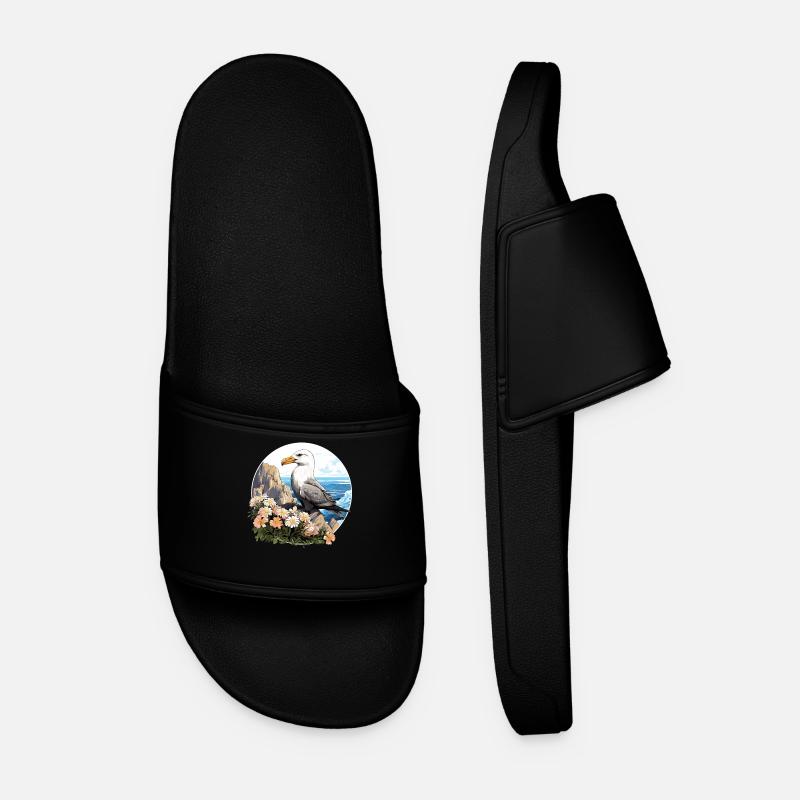 Albatross Albatrosse Albatros - Men’s Pool Sliders - black