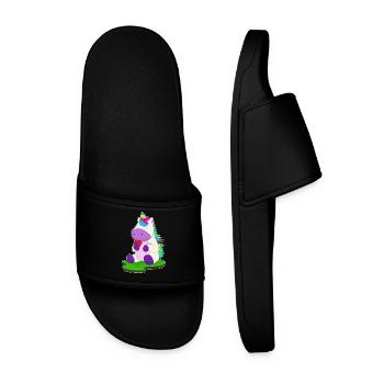 Jeu de cartes de poker Unicorn Poker - Claquettes Homme - noir - Devant