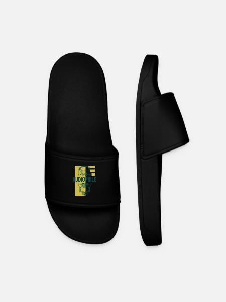 Audiophile - Vacuum Tube - Men’s Pool Sliders - black