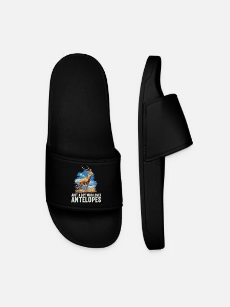 Antelope Antilopen Antilope - Men’s Pool Sliders - black