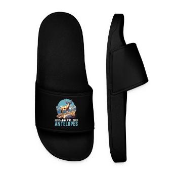 Antelope Antilopen Antilope - Men’s Pool Sliders - black - Front