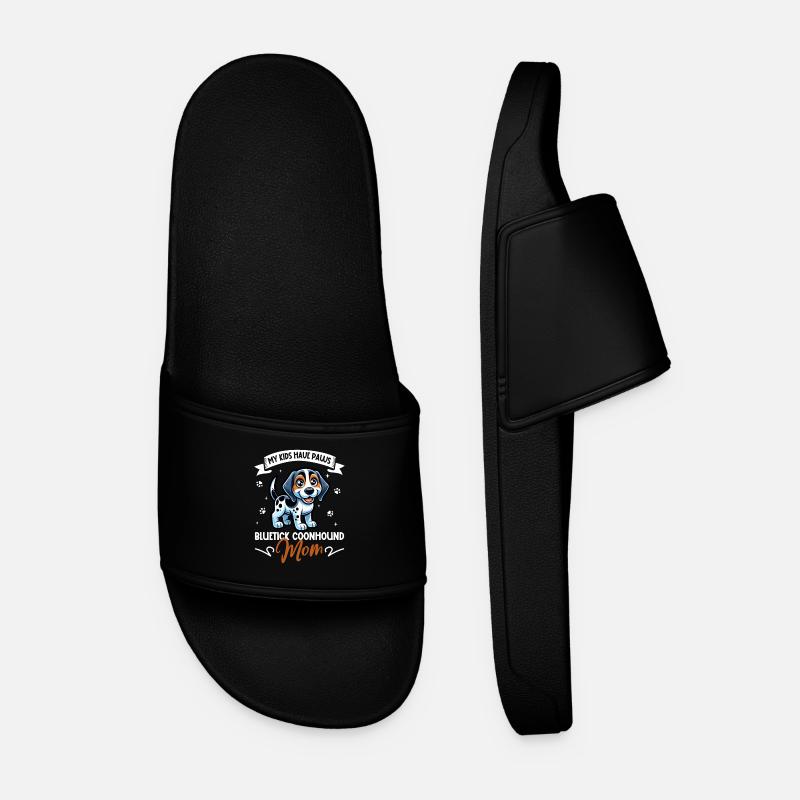 Bluetick Coonhound Maman - Claquettes Homme - noir
