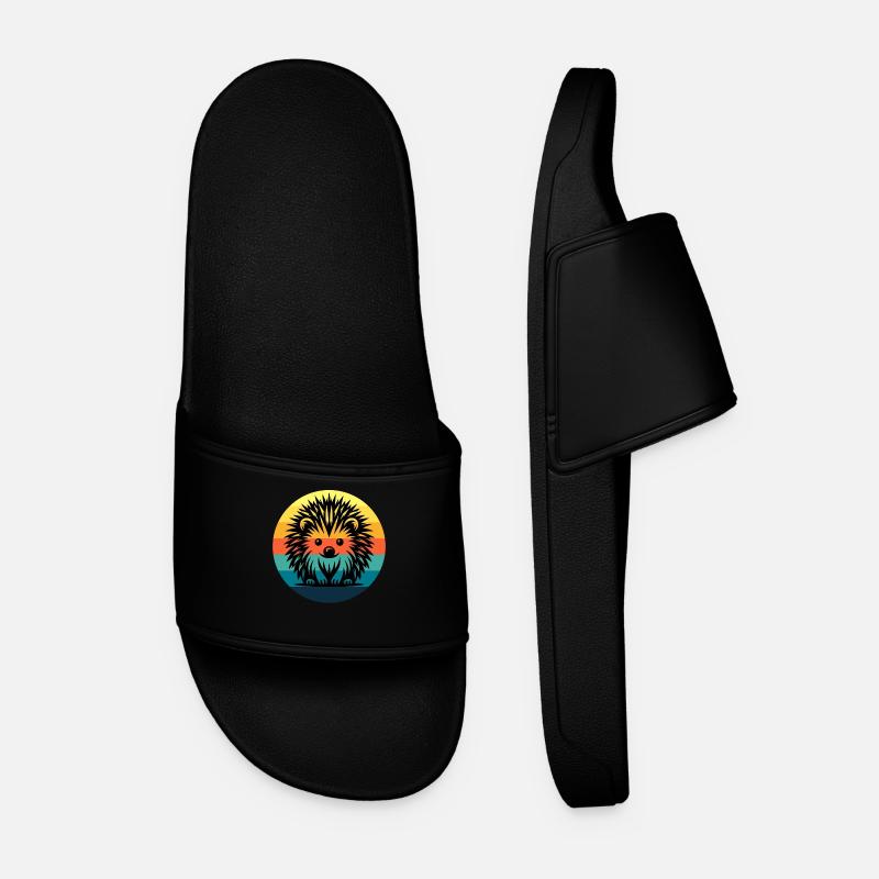 Hedgehog - Men’s Pool Sliders - black
