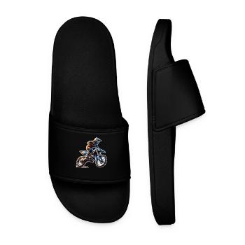 Motocross - Claquettes Homme - noir - Devant