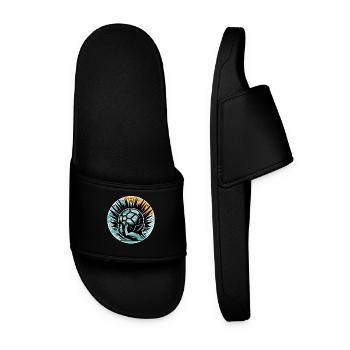 Handball - Claquettes Homme - noir - Devant