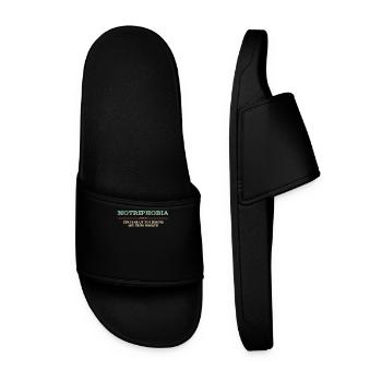 Notriphobie : La peur de l’absence de voyage - Claquettes Homme - noir - Devant