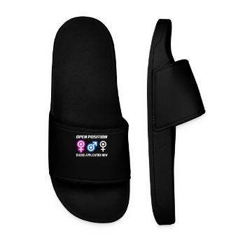 Open position Accept applications now - Men’s Pool Sliders - black - Front