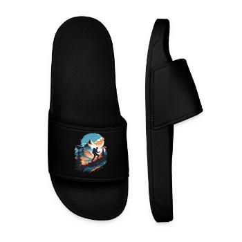 Mountains Hiking - Men’s Pool Sliders - black - Front