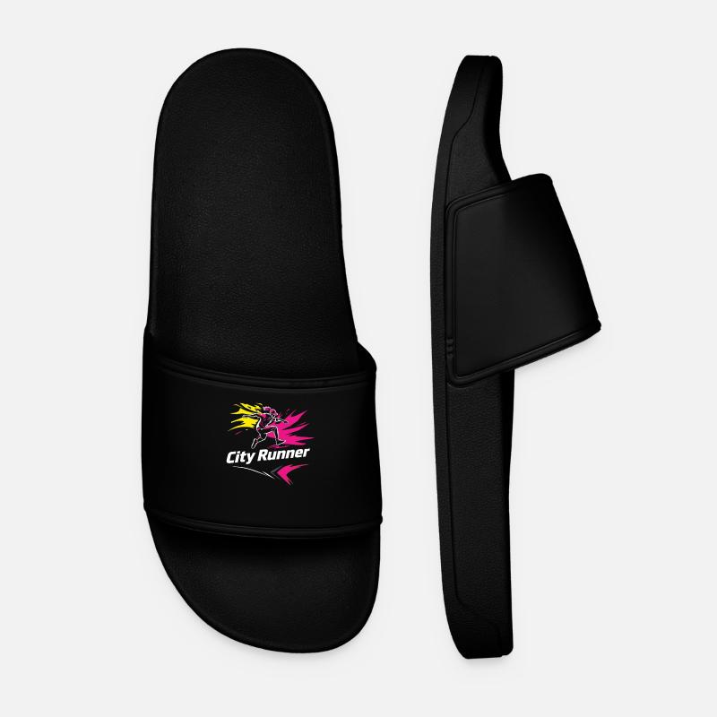 City Runner Stadtläufer - Men’s Pool Sliders - black
