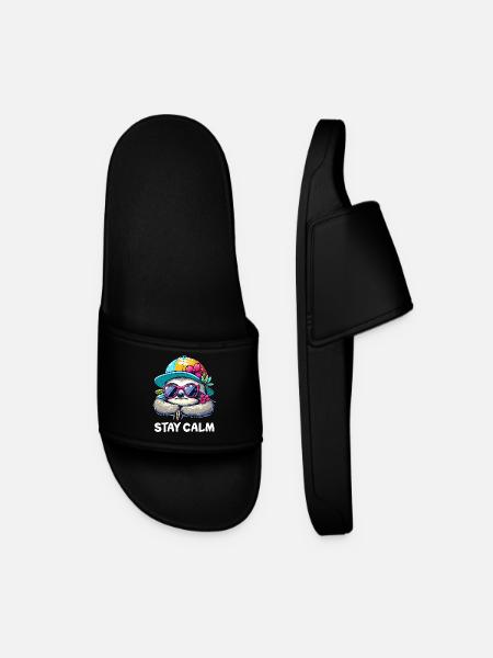 Sloth - Men’s Pool Sliders - black