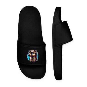 Meerkat - Men’s Pool Sliders - black - Front