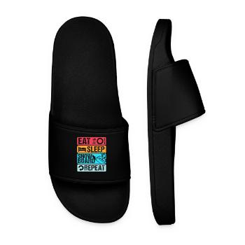 Snowboard Snowboard Vacances snowboard Snowboarders - Claquettes Homme - noir - Devant