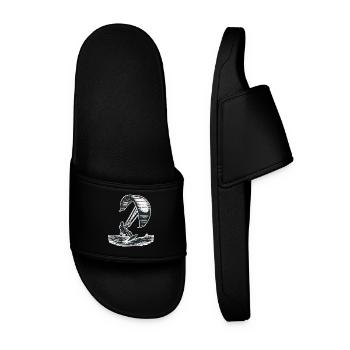 Kitesurf Kitesurfer Kiteboard - Claquettes Homme - noir - Devant