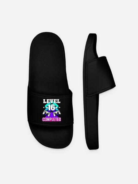 16 Anniversaire - Claquettes Homme - noir