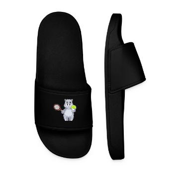 Hippopotamus Tennis Rackets - Men’s Pool Sliders - black - Front