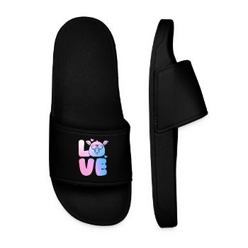 Pig - Men’s Pool Sliders - black - Front