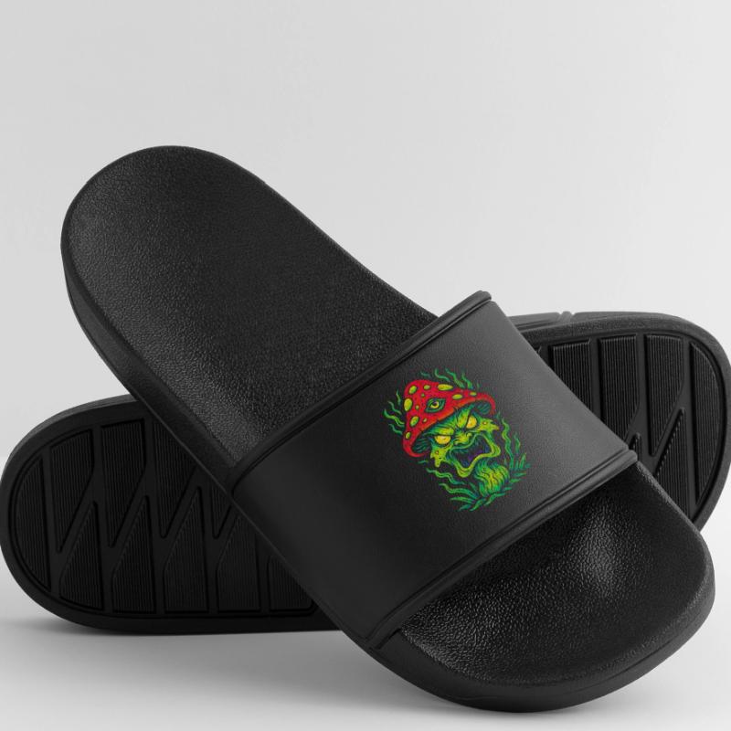 Psycho Toadstool with Third Eye Men’s Pool Sliders