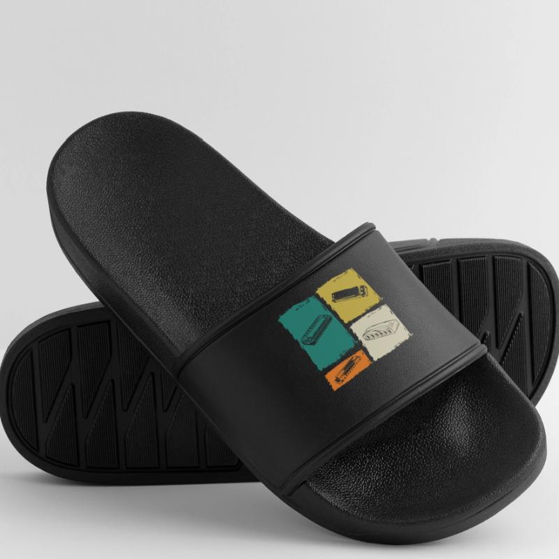 Harmonica Harmonica Claquettes Homme