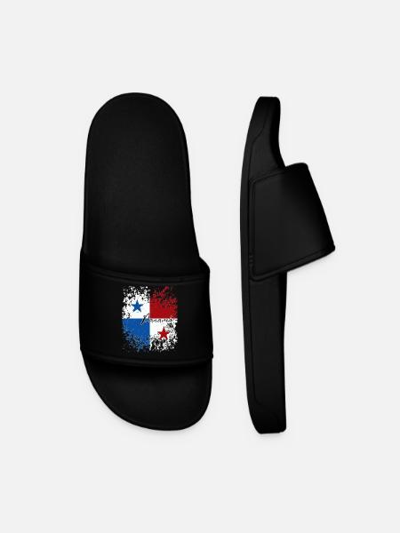 Fierté panaméenne, drapeau panaméen - Claquettes Homme - noir