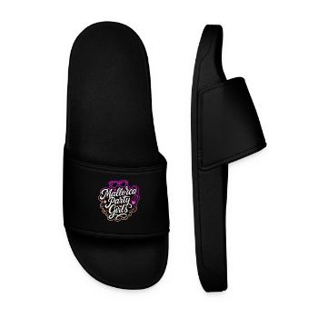 Mallorca Party Girls Colorful - Men’s Pool Sliders - black - Front