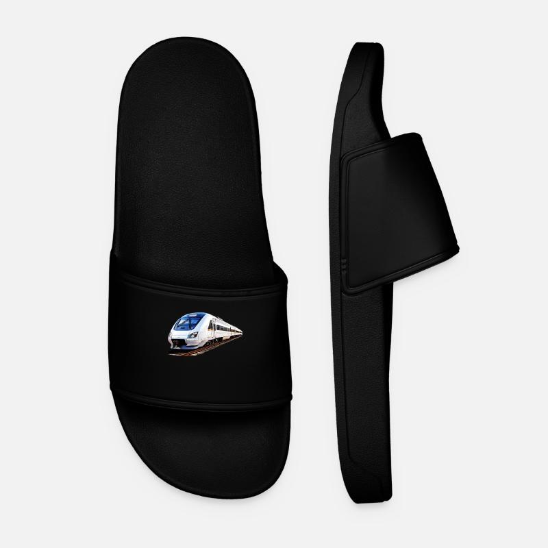 ZUG TRAIN - Men’s Pool Sliders - black