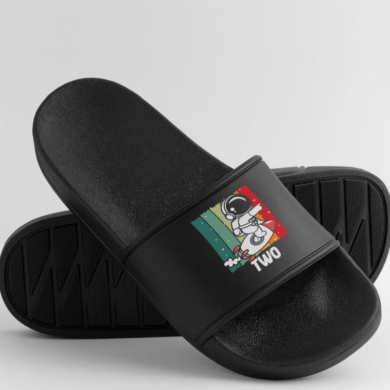 Aventure spatiale pour les petits explorateurs Claquettes Homme