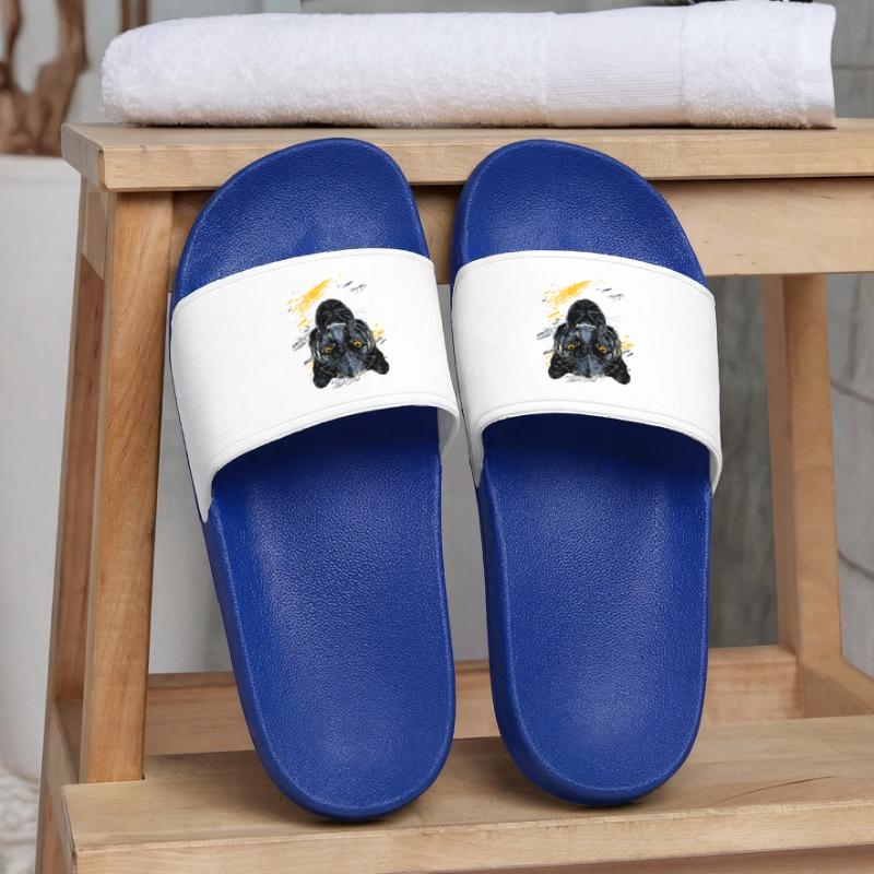 Panthère Léopard Grand Chat Mignon Gros Chat Panter Claquettes Homme