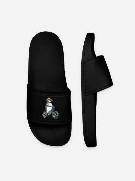 Vélo pingouin - Claquettes Homme - noir