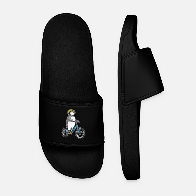 Vélo pingouin - Claquettes Homme - noir