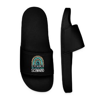 Anxiety disorder Anxiety disorder - Men’s Pool Sliders - black - Front