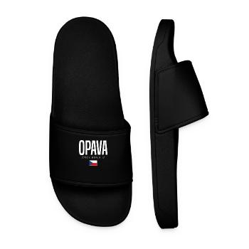 Opava, Czech Republic - Men’s Pool Sliders - black - Front