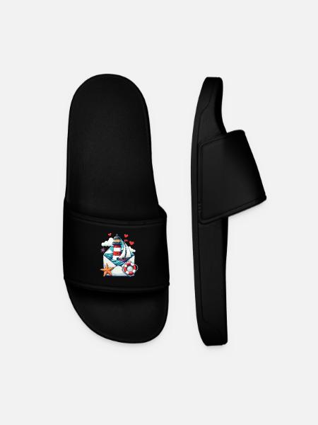maritime mail - Men’s Pool Sliders - black