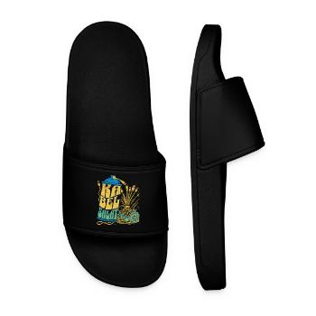 Cable clutter as an artistic skill - Men’s Pool Sliders - black - Front