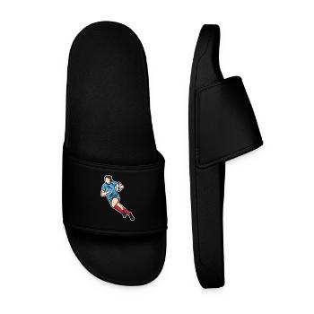 Women's Rugby - Men’s Pool Sliders - black - Front