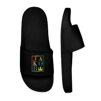 Jacob - Claquettes Homme - noir - Devant