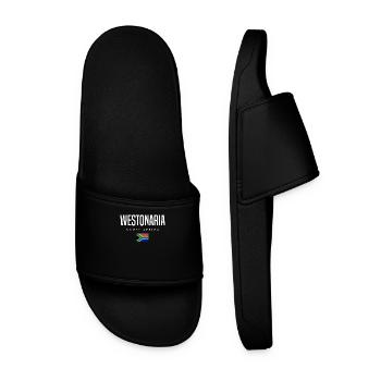 Westonaria, Afrique du Sud - Claquettes Homme - noir - Devant